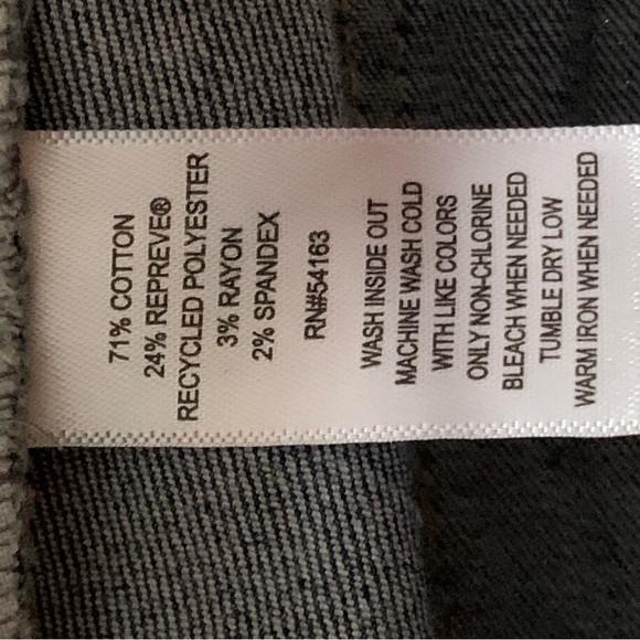 Marc New York Jeans Distressed High Rise Sz 10 Mini Skirt Stretch Denim - Picture 4 of 10